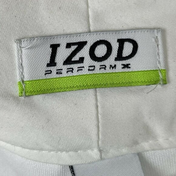 Izod Performx Stretch White Black Trim Skort Skirt Size 14 - Picture 8 of 11